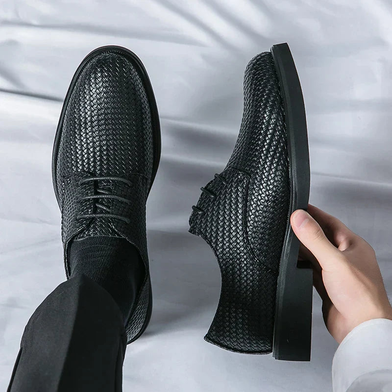 Classic Woven Leather Shoes