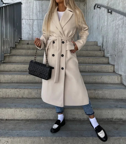 Women's Reversible Coat Timeless Design - VibreMode
