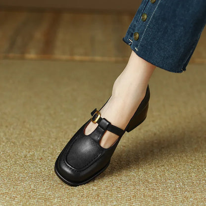Classic Low Heel Mary Jane Women's Shoes