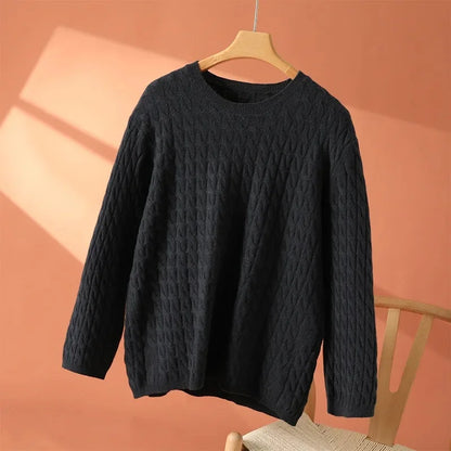 Women's Textured Pattern Sweater