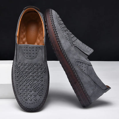 Men's Faux Leather Loafers