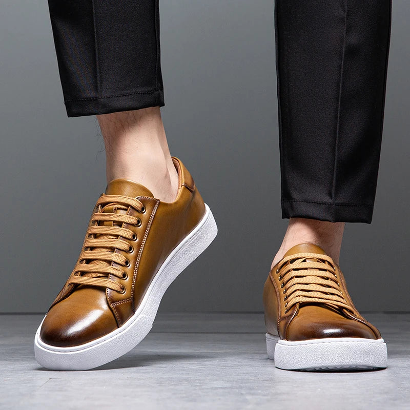 Authentic Real Leather Running Shoe