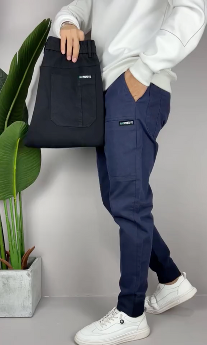 Comfortable Fit Stretch Cargo Pants