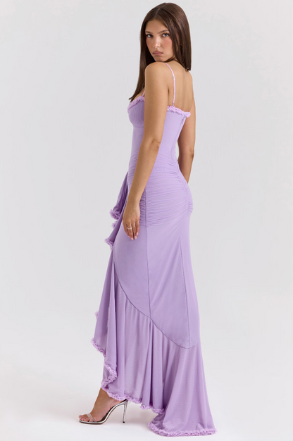 Elegant Ladies Floral Lace Party Dress