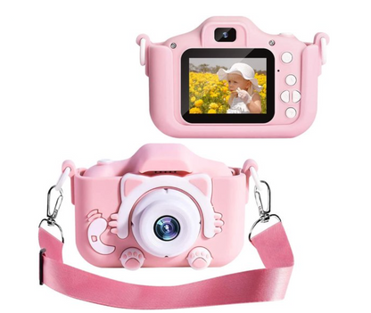 Kids Mini Digital Camera With Protective Case