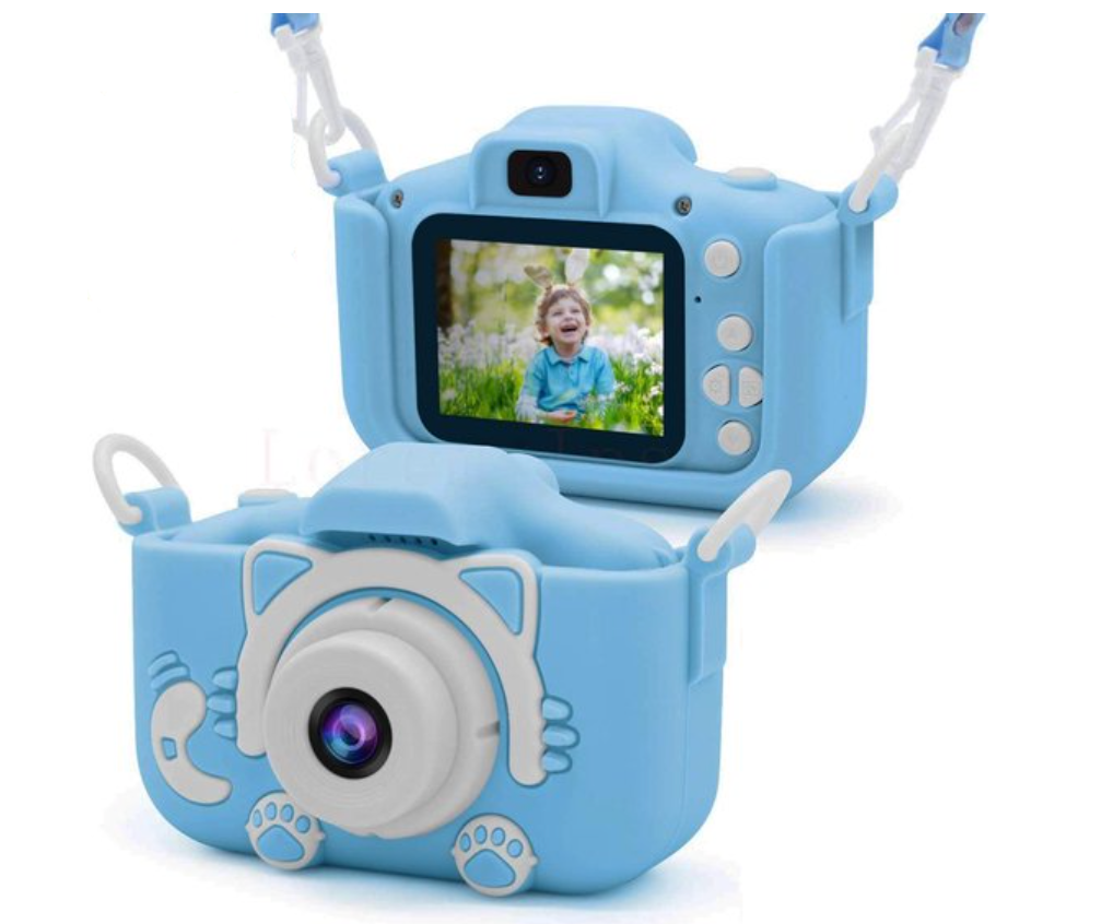 Kids Mini Digital Camera With Protective Case