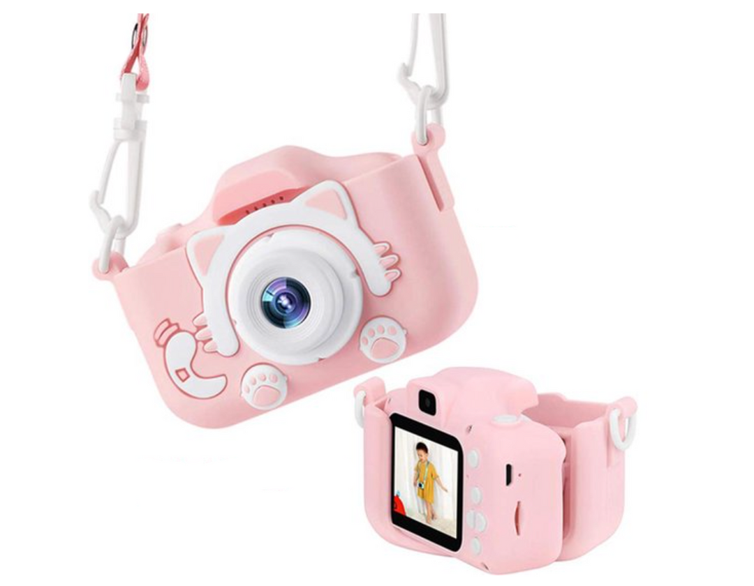 Kids Mini Digital Camera With Protective Case