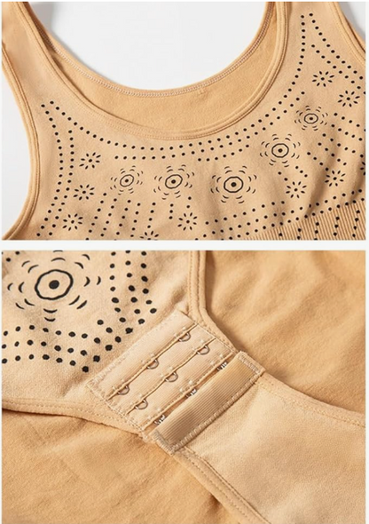 Women's Sleeveless Scoop Neck Shapewear Bodysuit