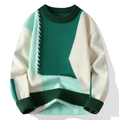 Zylo Women's Patchwork Sweater