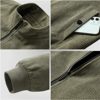 Corduroy Sherpa Lined Jacket