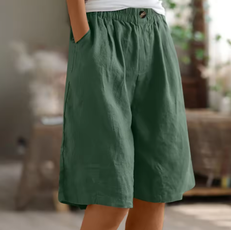 Women's Elastic Loose Fit Shorts
