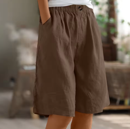 Women's Elastic Loose Fit Shorts