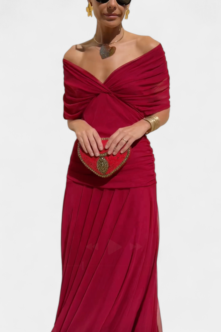 Boho Chic Flowy Long Dress