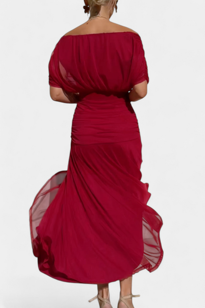 Boho Chic Flowy Long Dress