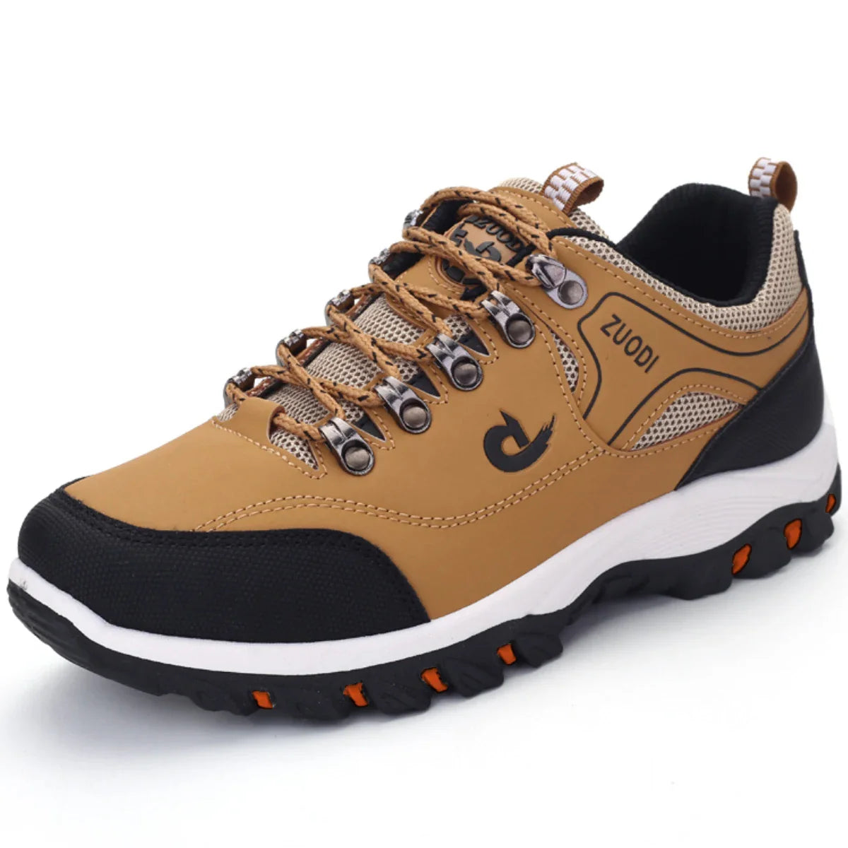 Men's Comfortable Hiking Boots Waterproof Grip Trail Running Shoes - VibreMode