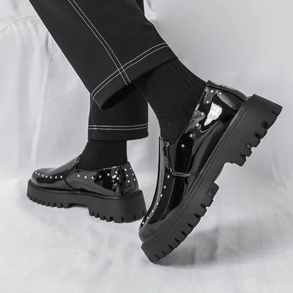 Men's Leather Wedding Dress Shoes