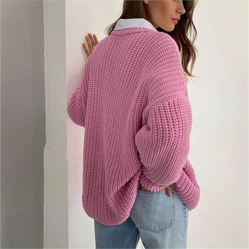 Women's Soft Pullover Sweater Elegant