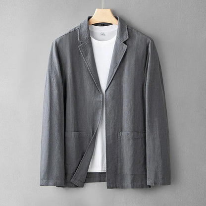 Aldric Men's Formal Linen Blazer