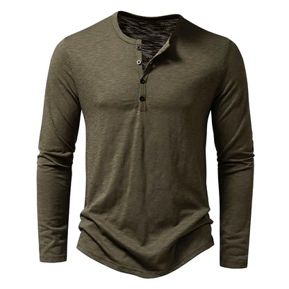 Women's Long Sleeve Henley Shirt