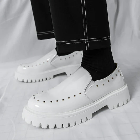 Men's Leather Wedding Dress Shoes - VibreMode