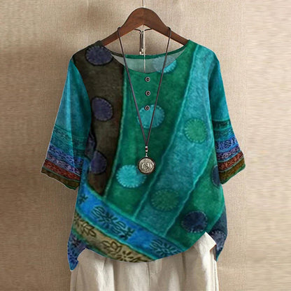 Women's Retro Blouse
