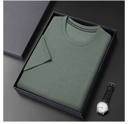 Cotton Waffle Weave Shirt
