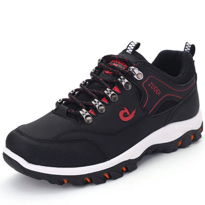 Men's Comfortable Hiking Boots Waterproof Grip Trail Running Shoes