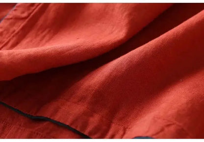 Women's Embroidered V-Neck Blouse