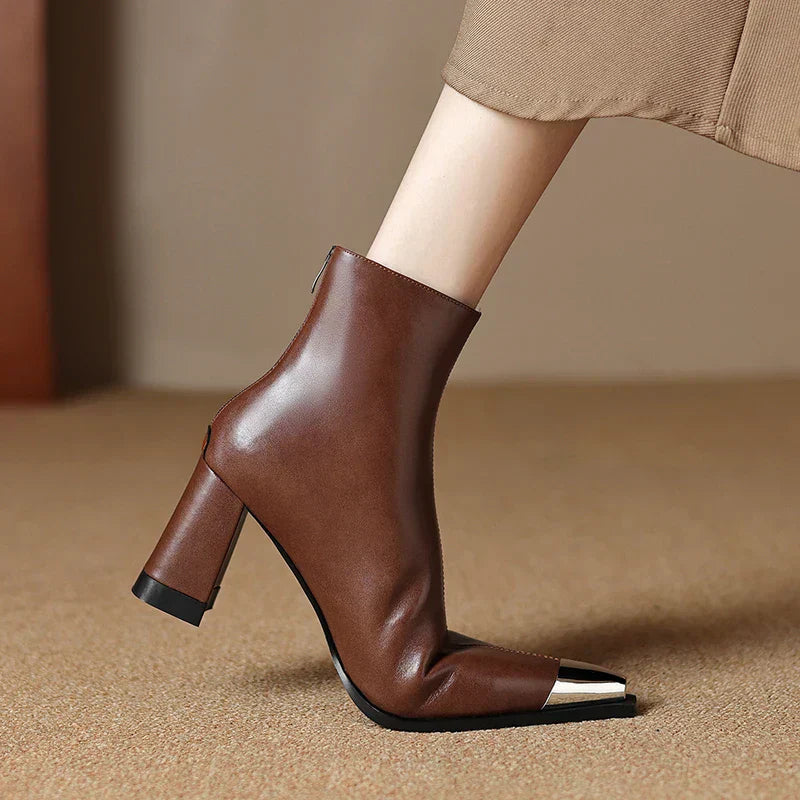 Women's Ankle Boots Toe Cap