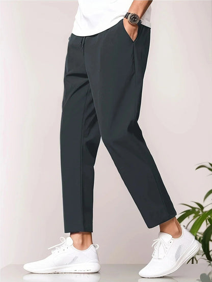 Comfortable Slim Fit Casual Pants - VibreMode