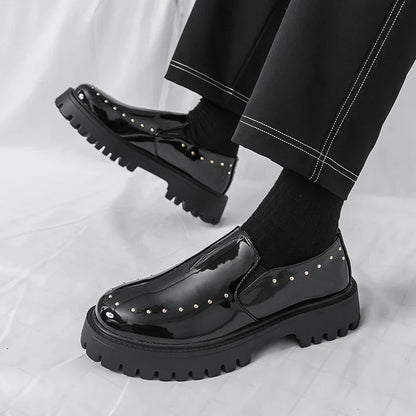 Men's Leather Wedding Dress Shoes