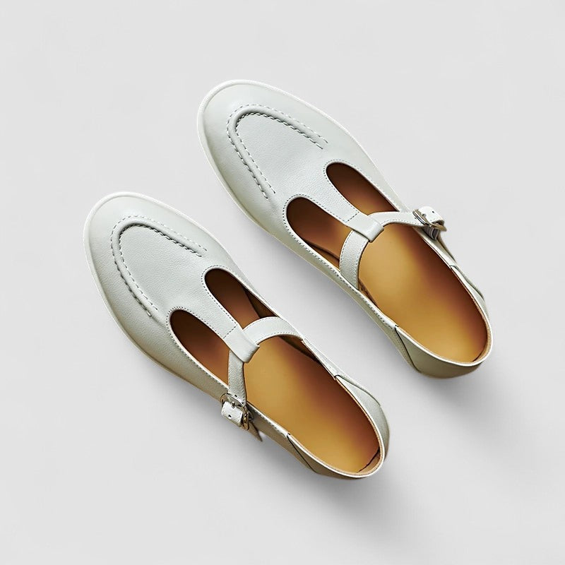 Women's Mary Jane T-Strap Shoes Rounded Toe