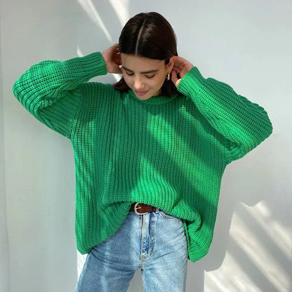 Women's Ribbed Knit Sweater