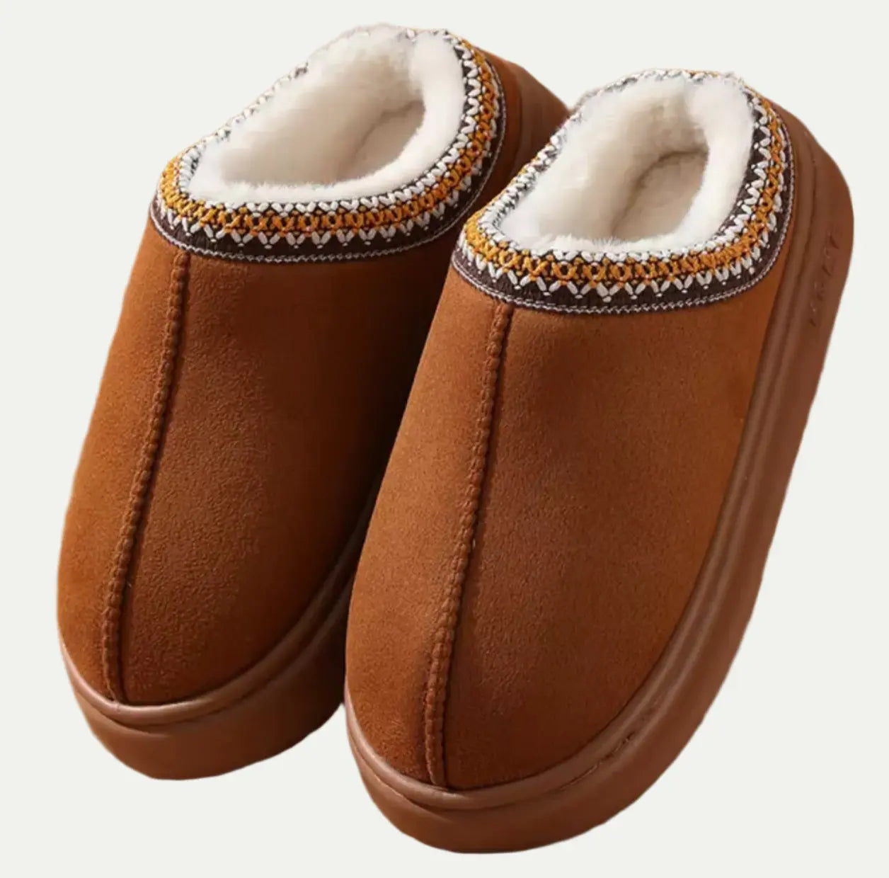 Women's Sheepskin Slippers Cozy Comfort - VibreMode