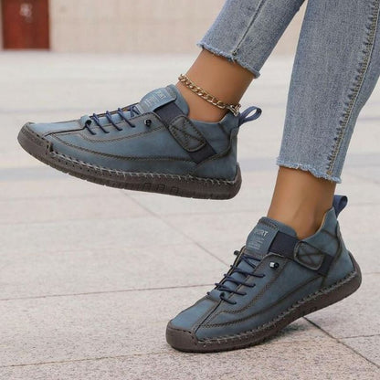 Women's Lace-Up Low Cut Sneakers