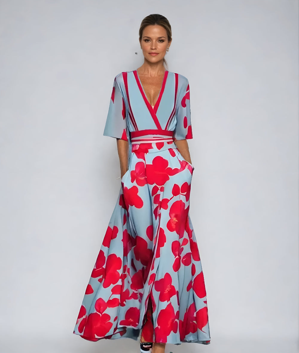Beautiful Floral Midi Dress