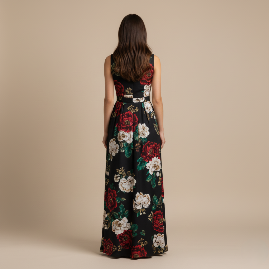 Women's Floral Dress Lightweight