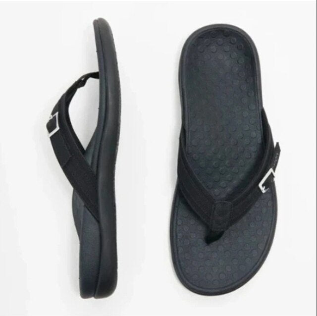 Orthopedic Arch Support Flip Flops Womens Caliboot