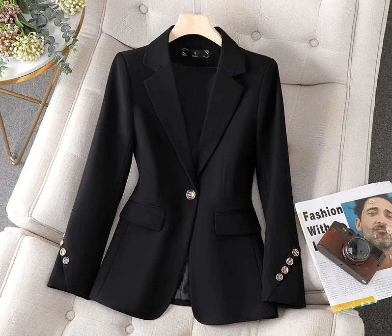 Women's Tailored Blazer Versatile Style - VibreMode