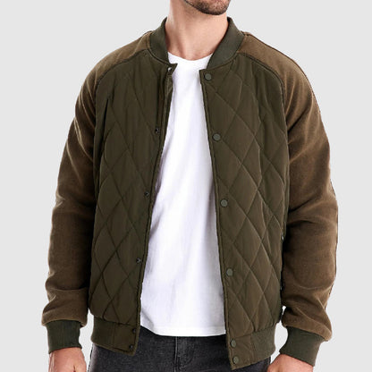 Women's Fleece Bomber Jacket Soft Cozy Navy