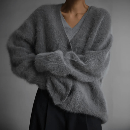 Women's Fine Knit Cardigan Sweater