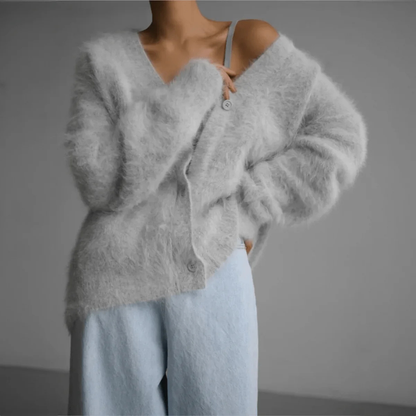 Women's Fine Knit Cardigan Sweater