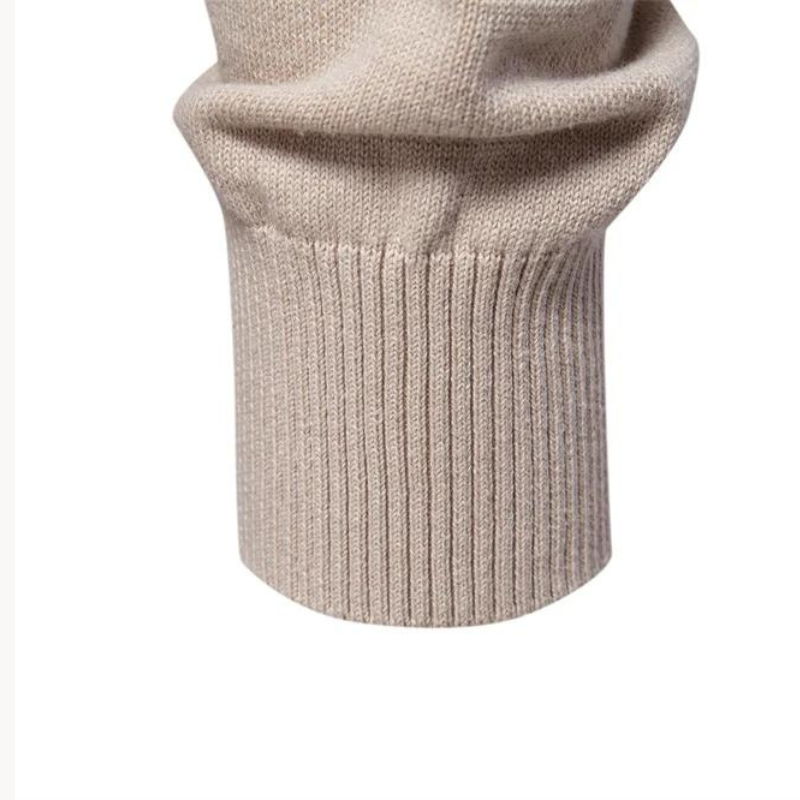 Men's Checkered Wool Sweater