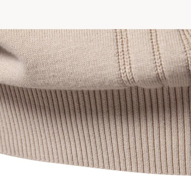Classic Plaid Crew Neck Sweater