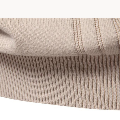 Men's Checkered Wool Sweater