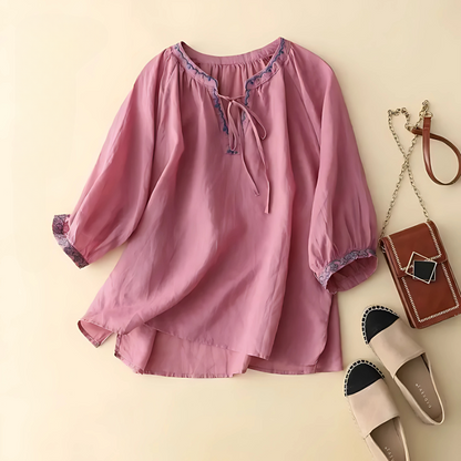 Women's Embroidered Summer Blouse