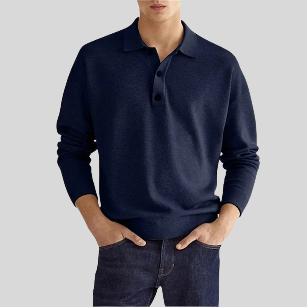 Mens Cotton Polo Shirt Casual Everyday Wear