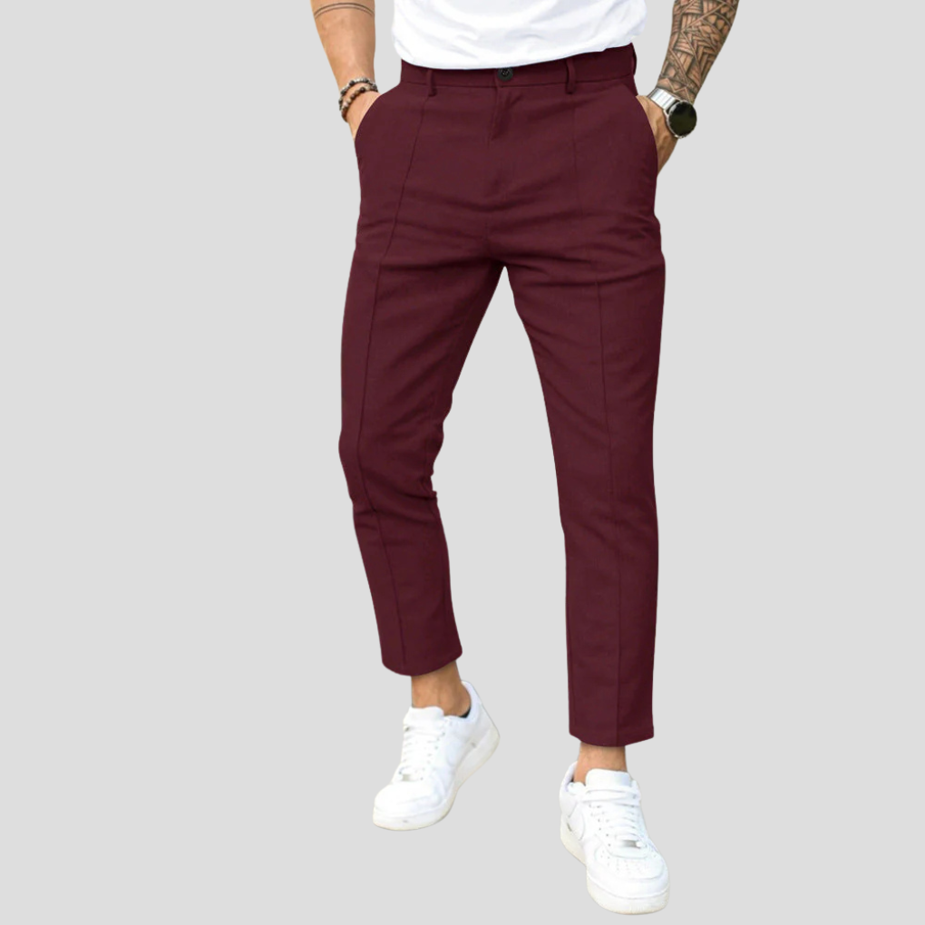 Men's Casual Trousers Elegant Everyday Wear