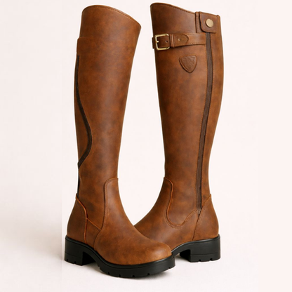 Women's Knee-High Closed-Toe Boots - VibreMode
