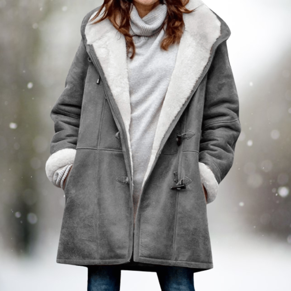Warm Fuzzy Winter Parka Coat
